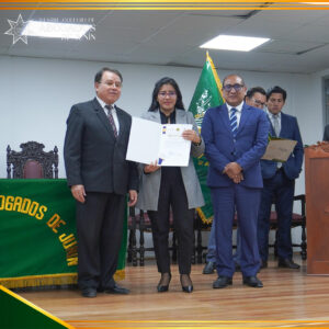 Reconocimiento a la dedicación de los participantes en el programa académico.